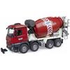 BRUDER SPIELWAREN MB Arocs Camion Betoniera, Veicoli da Cantiere, Giocattolo Bruder, Scala 1:16, Per Bambini dai 4 Anni in Su