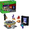 LEGO SPA MINECRAFT 21584 VIAGGIO NEL PORTALE DEL NETHER E DELL'END
