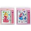 TEOREMA S.R.L. Miss Signorina diario principesse assortito, diario segreto per bambini