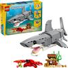 LEGO SPA CREATOR 31381 SQUALO CON SCRIGNO DEL TESORO