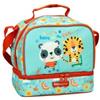 M3 "Borsetta Termica Porta Merenda Tigre Fisher Price Borsa Porta Pranzo per Bambini con Design Divertente e Scomparti"