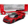BBURAGO ITALIA S.R.L. Bburago Race&Play Ferrari F80 rosso scala 1/24, modellino supercar