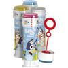 DULCOP INTERNATIONAL S P A Bluey Bolle di Sapone 60 ml, Dulcop, Tappo Labirinto, Made in Italy, Senza Glutine, Gioco Bambini, Feste, Idea Regalo, Party Fun