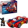 LEGO SPA MARVEL 76336 AUTO DI SPIDERMAN VS VENOMIZED WOLVERINE