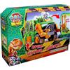 SPIN MASTER ITALIA SRL PAW Patrol The Dino Movie Megasaurus Dino con Rocky, dinosauro gonfiabile 76,2 cm e veicolo 3+ anni