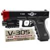 VILLA GIOCATTOLI S.R.L. PISTOLA 305 AIR SOFT LASER 6MM CON TORCIA