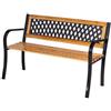 PARTENOPE DISTRIBUZIONE SRL Panchina da Giardino in Ferro e Legno