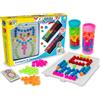 TEOREMA S.R.L. PLASTIART - LAVAGNA CON CHIODINI 420PZ COLORATI, GIOCO CREATIVO, EDUCATIVO PER BAMBINI