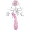 ARTSANA SPA Giostrina Musicale Arcobaleno Rosa 3 in 1 con Telecomando - Suoni della Natura e Proiezione Arcobaleno