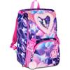 SEVEN S.P.A. Zaino Scuola SJ Estensibile Big Fluffy Pink Girl 24 Litri 27x39x16/22 cm