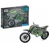 CLEMENTONI S.P.A. Clementoni Scienza 19460 Moto da Cross, Laboratorio Meccanica, STEM, 170+ Componenti, App 3D, Bambini 8+, Made in Italy, Tecnica