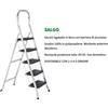 METAL F.A.R. S.R.L. SGABELLO SALGO ALLUMINIO 4 GRADINI