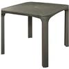 IGAP S.P.A. OLÈ TAVOLO RATTAN 80X80cm ANTRACITE SANDEL