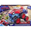 HASBRO EUROPEAN TRADING BV Spiderman veicolo chomper 2 in 1, Hasbro, veicolo trasformabile Marvel, action vehicle con personaggio, giocattolo 4+ anni