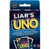 MATTEL ITALY SRL UNO Liar's, gioco di carte bluff e strategia per famiglia e amici