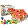 TEOREMA S.R.L. CASETTA MONTESSORIANA - FATTO DI LEGNO -GIOCO EDUCATIVO