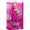 MATTEL ITALY SRL Barbie Deluxe Style JJN73, bambola fashion con abito Barbiecore rosa e accessori
