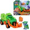 SPIN MASTER ITALIA SRL Paw Patrol Dino Rescue Rocky Veicolo, Camion del Riciclo con Personaggio Rocky, Giocattolo per Bambini 3+ Anni