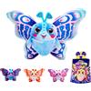 SIMBA TOYS ITALIA SRL FLUFFYFLY, PELUCHE NTERATTIVO 12CM, MORBIDO, GIOCATTOLO BAMBINI ASSORTITI