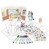 CRAYOLA LISTINO CRAYOLA COLOR WONDER, ACTIVITY SET 40+ PEZZI, BLUEY, PENNARELLI SENZA MACCHIA, ADESIVI E PERSONAGGI POP-UP