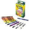 CRAYOLA LISTINO CRAYOLA, 24 PASTELLI A CERA, CRAYON, CONFEZIONE DA 24 PEZZI, 24 COLORI ASSORTITI, SCUOLA, TEMPO LIBERO