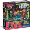 CLEMENTONI S.P.A. Stranger Things Puzzle 180 Pezzi con Sticker 29807, Clementoni, Puzzle Bambini e Ragazzi, Serie TV Netflix