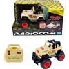 O.D.S. SRL JEEP JURASSIC SAFARI SCALA 1:28 RADIOCOMANDATA RADIOCOM , GIOCATTOLO BAMBINI 6+ ANNI