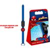 REAL TRADE ITALIA SRL SPIDERMAN OROLOGIO LED CON PIN 3D