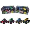 O.D.S. SRL SILVER MONSTER 41454 SET 2 MONSTER TRUCK 1:55 DIE CAST