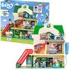 ROCCO GIOCATTOLI SRL Bluey Playset Let's Play Chef Supermarket con Mini Figure - Moose Toys