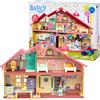 ROCCO GIOCATTOLI SRL Rocco Giocattoli, Bluey, Celebration Home, Playset Casa delle Feste, Action Figure, Accessori