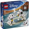 LEGO SPA LEGO DISNEY PONGO E PEGGY - CARICA DEI 101, TV, OSSO E 2 CUCCIOLI, PER BAMBINI