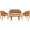 SAL.MAR. S.R.L. SALOTTINO CAMERON SENAPE 4 POSTI