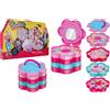 GLOBO S.P.A. Flower Kisses Maxi Cofanetto Trucchi Portatile 4 Livelli con Specchio