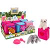 TEOREMA S.R.L. ISOLA DEI CUCCIOLI - MORBIDI PELUCHE DI ANIMALI ASSORTITI CON TRASPORTINO