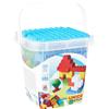ANDRONI GIOCATTOLI S.R.L. Secchio Costruzioni 8508, 50 Pezzi, Mattoncini Colorati, Coperchio Base, Compatibili, Made in Italy, Gioco Creativo Bambini, DIY