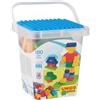 ANDRONI GIOCATTOLI S.R.L. Secchio Costruzioni 8510, 100 Pezzi, Mattoncini Colorati, Gioco Creativo Bambini, Costruzioni, Fantasia, Manualità, Idea Regalo.