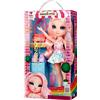 MGA ENTERT.INT.HOLD.COOP.UA-TRADE Rainbow High Bella Parker, My Fashion Style, bambola fashion snodata, capelli rosa, accessori, collezione