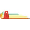 PB SWISS TOOLS pb_swiss_tools 212.LH-5 RB HO ±35 Set di 6 cacciaviti esagonali lunghi rivestiti a polvere