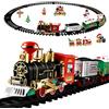 TOYANDONA Set di giocattoli di Natale, giocattolo elettrico con luce e suono, set di giocattoli per bambini