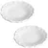 miamiXa Miniature per case delle bambole e buoni regalo · Mini mondo fai da te · Piatti circa 3 cm bianco 2 pezzi