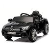 LALAHO Auto elettrica per bambini Mercedes-Benz SL500 12V(Nero) | Doppio motore 390*2,3-5 km/h,batteria 4.5Ah,LED, telecomando,musica+Bluetooth,sicuro,per 3-5 anni