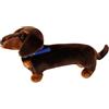 Generico Peluche Bassotto - Morbido A Forma Di Cane Da Abbracciare,Peluche Animali per Bambini | Per Bambini E Adulti Camera Soggiorno Auto Regalo