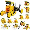 AONAT Robot Solare 12 in 1 per Bambini a Partire da 8 Anni,190 Pezzi Giocattolo da Costruzione DIY,Esperimenti STEM & Giocattolo Educativo come Regalo di Compleanno e Natale per Bambini e Bambine
