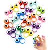 GEHBMI Occhi Giocattolo da Dito 20 Pezzi, Plastica Colorata Assortita, Gadget Divertenti per Feste Compleanno Bambini, Sacchetti Regalo