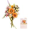 Rowood Fiori di Legno Golden Breeze, Puzzle 3D Fai da Te Fiore di Legno, Kit Modellino da Assemblare, Kit Fai da Te per Adulti Bambini, Decorazione Casa e Set Regalo San Valentino