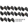 DAUERHAFT per motoscafo con Telecomando Senza spazzole da 10 Pezzi Resistente per Kit Modello RC Hélicoptères Stromversorgung & Antriebstechnik udi rc boat propeller Hélices