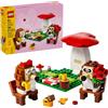 LEGO Hedgehog 40711 - Giocattolo da picnic con figure di animali e set da gioco per bambini, ragazzi e ragazze, dai 8 anni in su, regalo per lei e lui, con 2 giocattoli e accessori a forma di riccio
