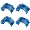 Yaohappy Confezione da 4 dissipatori di calore in alluminio per motore elettrico 550 540 3650 Brushless Brushless RC Car Truck accessori rosso