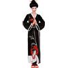 W WIDMANN MILANO Party Fashion - Costume da geisha, kimono, abito giapponese, costume di carnevale